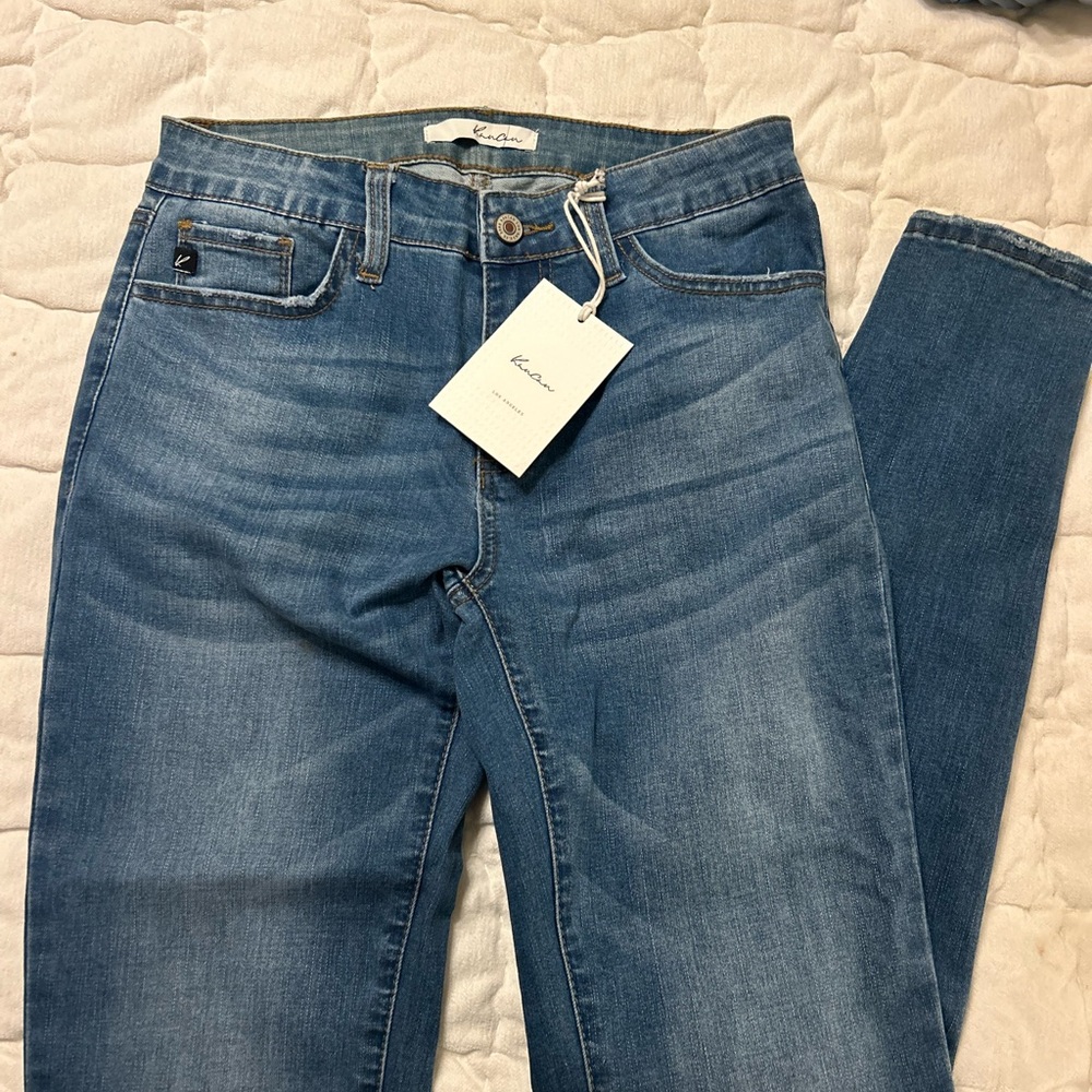 CLOSEOUT - Blue Women's Kancan Jeans